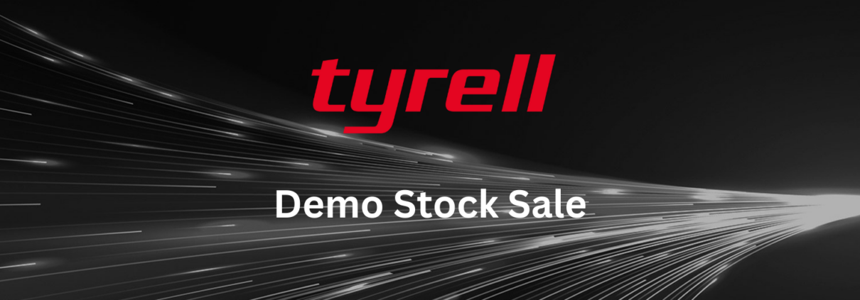 Tyrell ex-demo stock sale