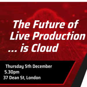 Future of Live Production Event